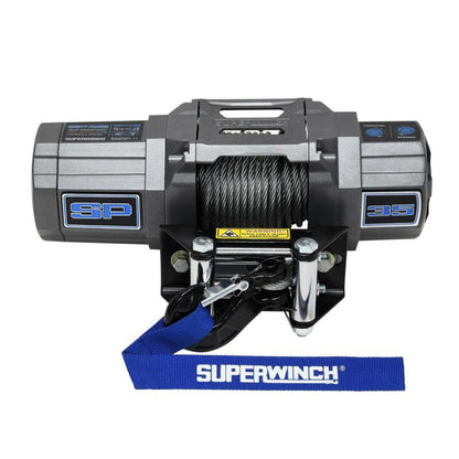 Superwinch 3500lb Winch 40ft Steel Rope Roller Fairlead 1135240 1135240 Photo - Primary