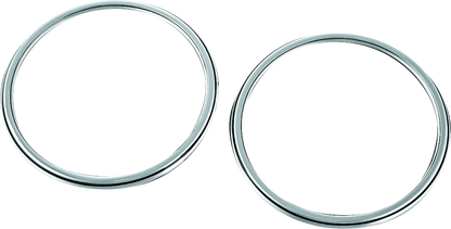 Kuryakyn Corona Speaker Grills Chrome 7377 7377 Photo - Primary