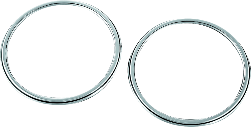 Kuryakyn Corona Speaker Grills Chrome 7377 7377 Photo - Primary