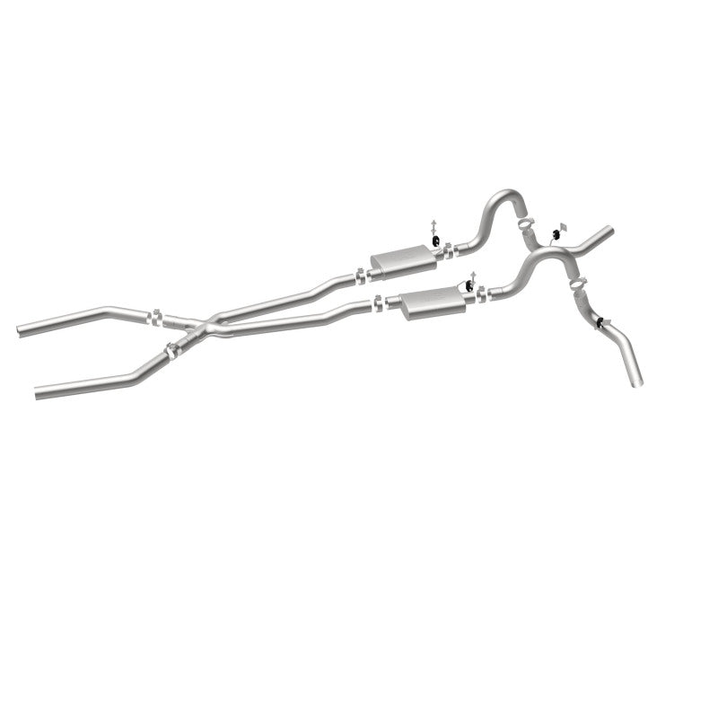 MagnaFlow Street Series Crossmember-Back Performance Exhaust System 15897 360 Degree Image Set