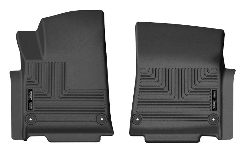 Husky Liners HL WB - Front - Black Floor Mats Floor Mats - Rubber main image