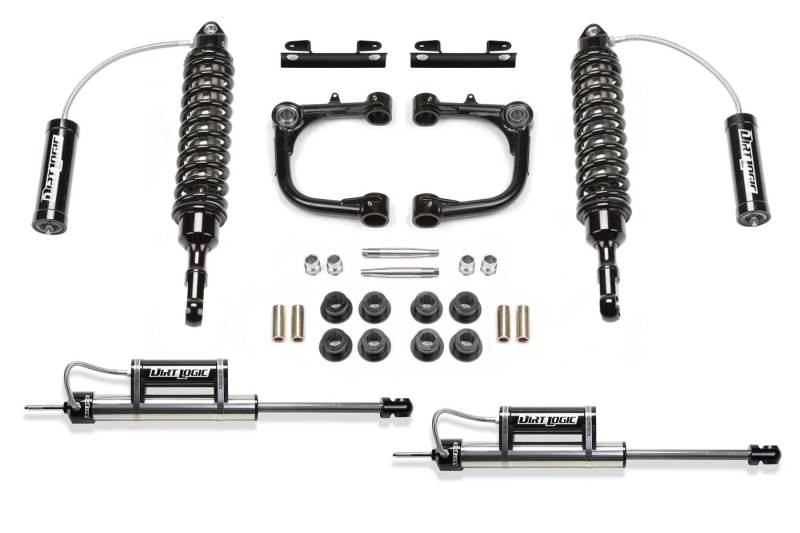 Fabtech 06-09 Toyota FJ 4WD 3in UCA System w/DL 2.5 Resi Coilovers & Rear DL Resi Shocks K7038DL K7038DL Photo - Primary