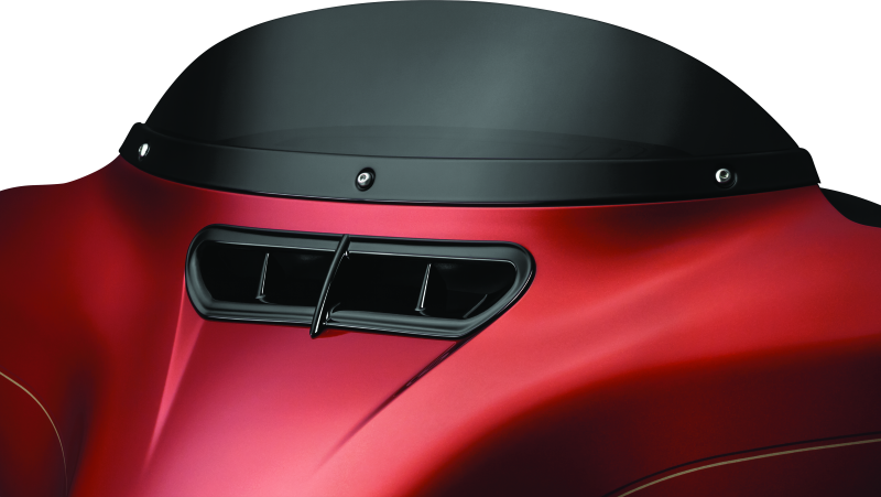 Kuryakyn Smooth Windshield Trim Blk 1389 1389 User 1