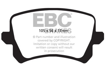 EBC Disc Brake Pad Set UD1348 Photo - Primary