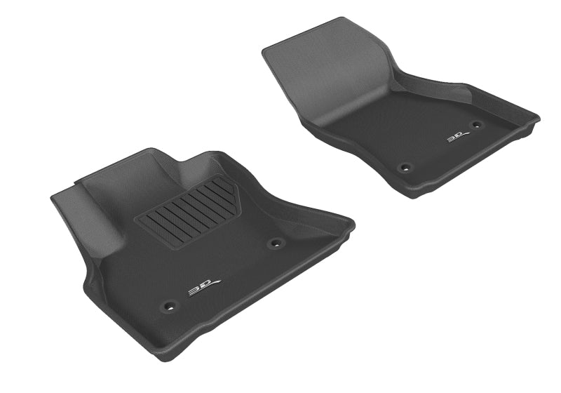 3D MAXpider 2014-2019 Fiat 500L Kagu 1st Row Floormat - Black L1FA00411509 L1FA00411509 Photo - Primary