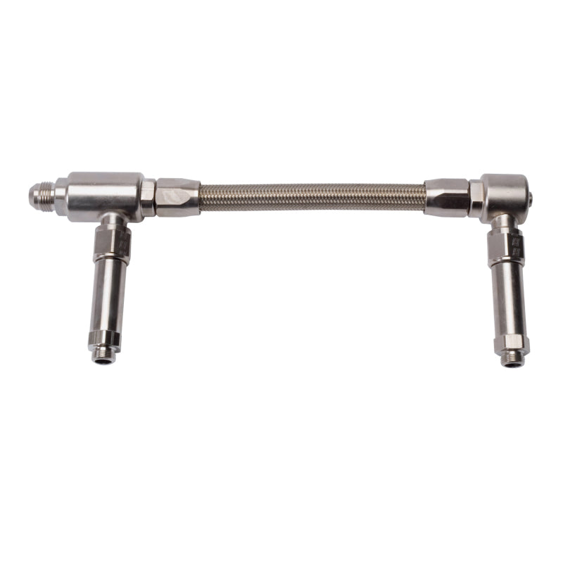 Russell Endura Dual Inlet w/Filter for all Demon Carbs w/ 9/16"-24 Inlets 641281 Photo - Primary