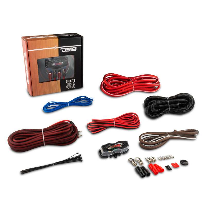 DS18 DSE OFC Copper Amp Installation Kits Audio, Video & Radios Amplifiers main image