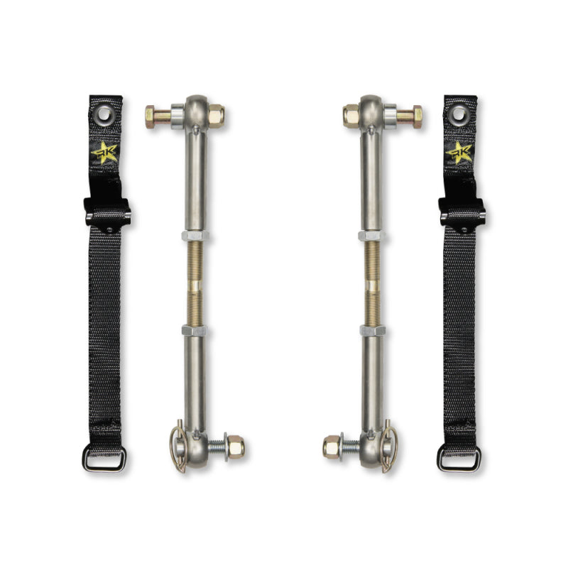 Rock Krawler 07-18 Jeep Wrangler JK/JKU Sway Bar Disconnect Kit - Front RK04771K RK04771K Photo - Primary