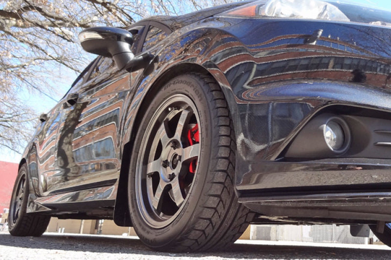 Rally Armor 13+ Ford Fiesta ST Black Mud Flap w/ Silver Logo MF29-UR-BLK/SIL User 3