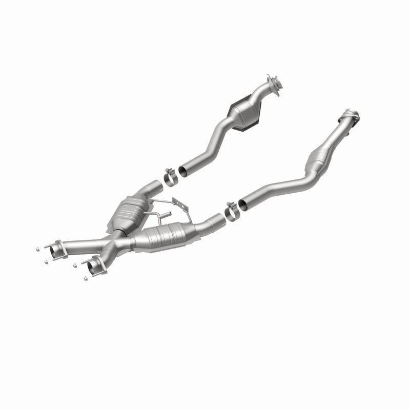 MagnaFlow Ford Mustang Standard Grade Federal / EPA Compliant Direct-Fit Catalytic Converter 93333 360 Degree Image Set