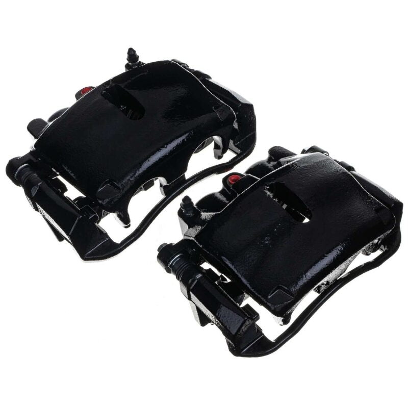 PowerStop Power Stop 05-08 Ford F-150 Front Black Caliper - Pair w/Bracket S4974BLK S4974BLK Photo - out of package