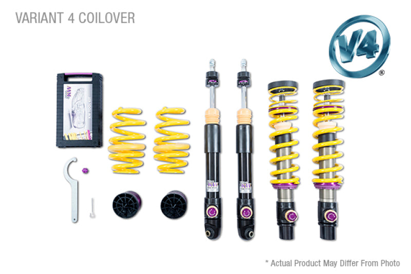 KW Suspension KW Coilover Kit V4: 2013+ BMW M5; Without Electronic Dampers 3A720097 Photo - Primary