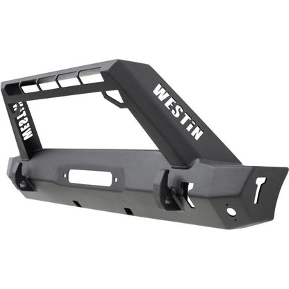 Westin Wj2 Stubby Front Bumper W/Led Light Bar Mount 59-80085 Photo - Primary