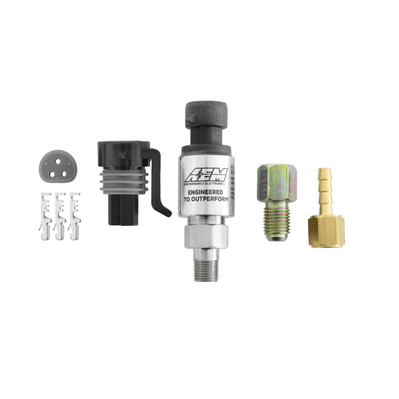 AEM Electronics 15 PSIa or 1 Bar Stainless Sensor Kit 30-2130-15 Photo - out of package
