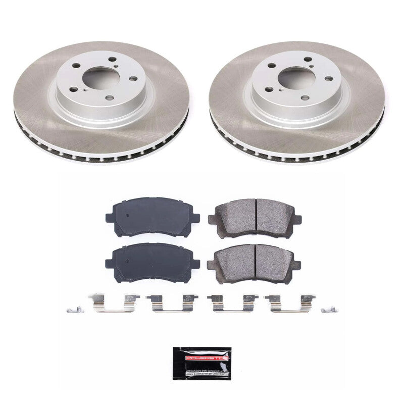 PowerStop Power Stop 04-13 Mazda 3 Front Semi-Coated Rotor Kit SC120 SC120 Photo - Primary