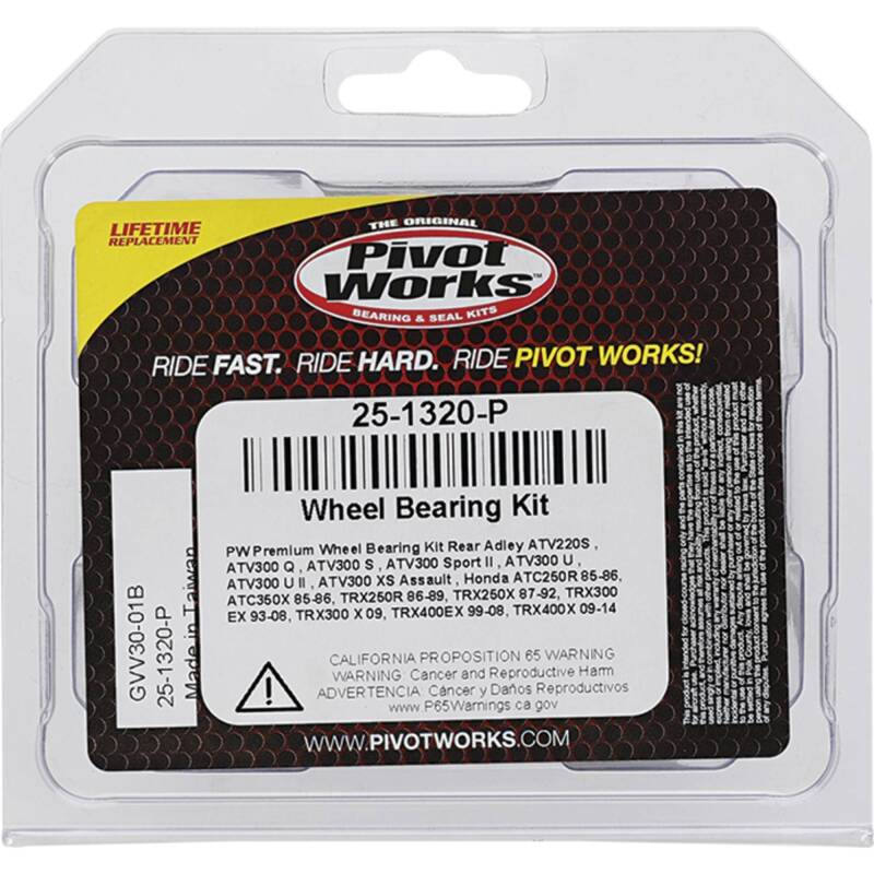 Pivot Works Pw Premium Wheel Bearing 25-1320-P 25-1320-P Photo - Primary