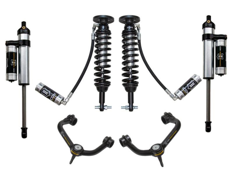 ICON 2014 Ford F-150 4WD 1.75-2.63in Stage 4 Suspension System w/Tubular Uca K93064T K93064T Photo - Primary