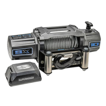Superwinch 10000 LBS 12 VDC 3/8in x 85ft Wire Rope SX 10000 Winch 1710200 1710200 Photo - Close Up