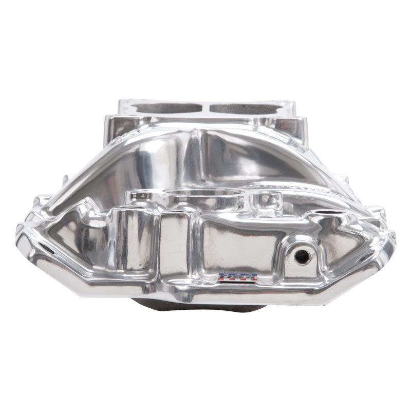 Edelbrock Sbc Perf Air Gap Manifold Polished 26011 Photo - Unmounted