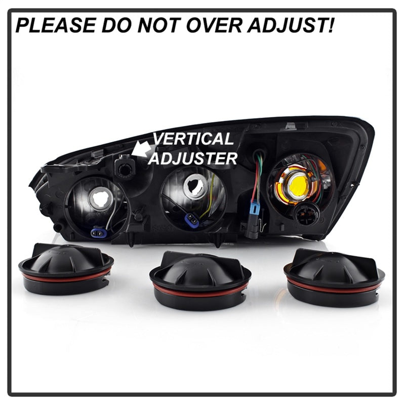 SPYDER xTune 04-08 Chevrolet Malibu Passenger Side OEM Headlights - Right (HD-JH-CMA04-OE-R) 9943249 9943249 Photo - Unmounted