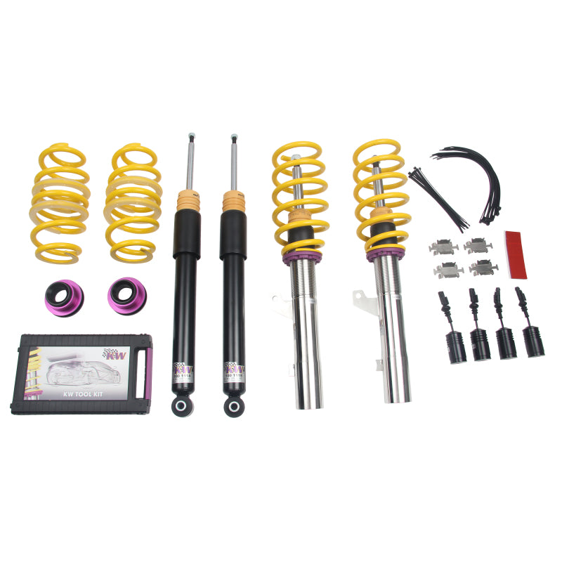 KW Coilover Kit V1 15+ Volkswagen Golf GTI / GTI R VII w/ DCC 1028000R 1028000R Photo - Primary