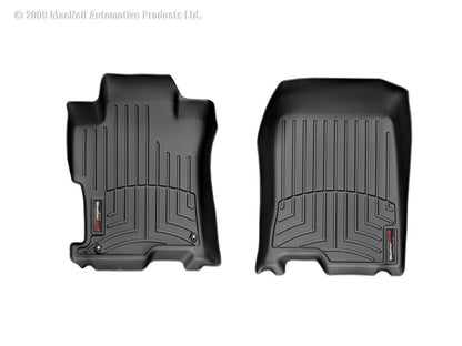 WeatherTech 08-12 Honda Accord Front FloorLiner - Black 441481 Photo - Primary