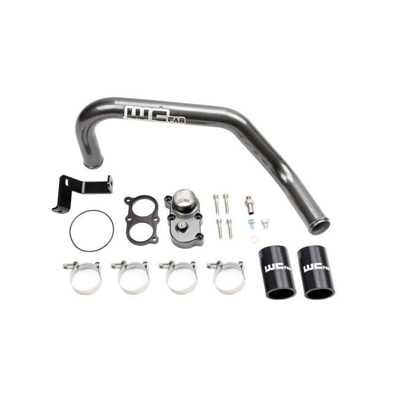 Wehrli 06-10 Duramax LBZ/LMM Thermostat Housing Kit For Dual CP3 - WCFab Grey WCF100424-GRY WCF100424-GRY Photo - Primary