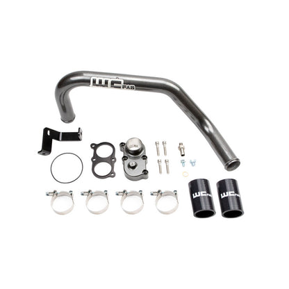 Wehrli 06-10 Duramax LBZ/LMM Thermostat Housing Kit For Dual CP3 - Gloss White WCF100424-GW WCF100424-GW Photo - Primary