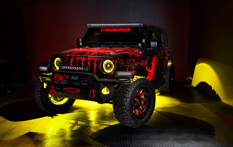 ORACLE Lighting Oracle LED Illuminated Wheel Rings - ColorSHIFT No Remote - ColorSHIFT No Remote 4215-334 4215-334 Photo - lifestyle view