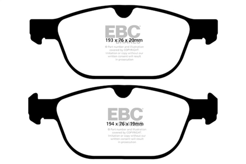 EBC Disc Brake Pad Set UD1412 Photo - Primary