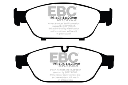 EBC Disc Brake Pad Set DP42086R Photo - Primary