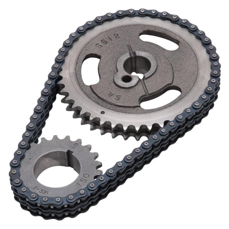 Edelbrock Timing Chain and gear Set Ford Sng/Keyway 7814 Photo - out of package