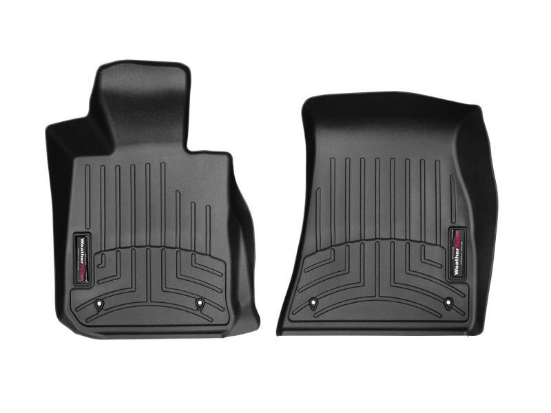 WeatherTech WT FloorLiner - Front - Blk Floor Mats Floor Mats - Rubber main image