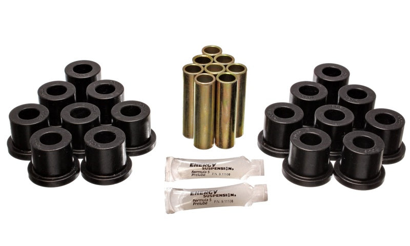Energy Suspension Leaf Spring Bushing Set Black Ford F-100 Pickup All 1965-1972 4.2139G Photo - Primary