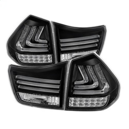 Spyder Lexus RX330/RX350 04-09 LED Tail Lights Black ALT-YD-LRX04-LED-BK 5080837 5080837 Photo - Primary