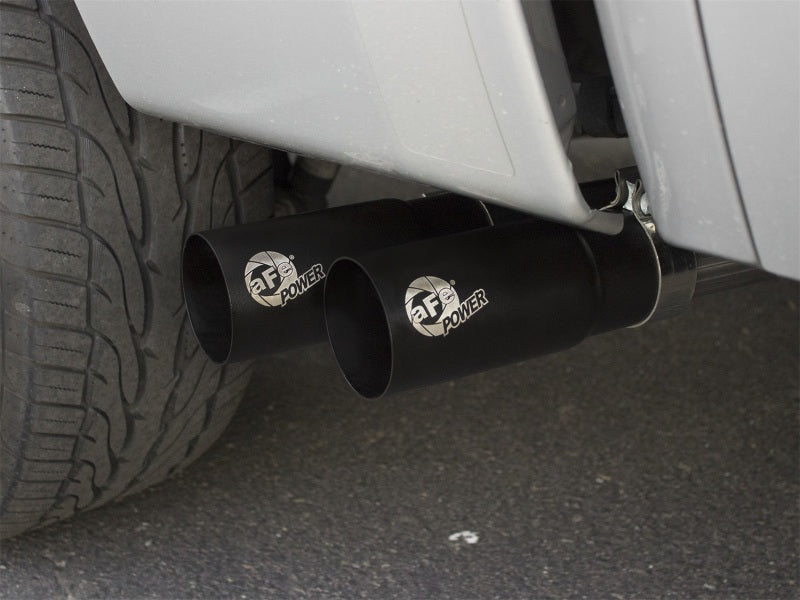 aFe  POWER 49-44062-B Rebel Series 409 SS Cat-Back Exhaust System 49-44062-B Photo - Mounted