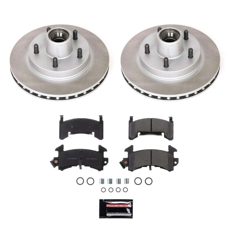 PowerStop Power Stop 96-00 Isuzu Hombre Front Semi-Coated Rotor Kit SC1985 SC1985 Photo - Primary