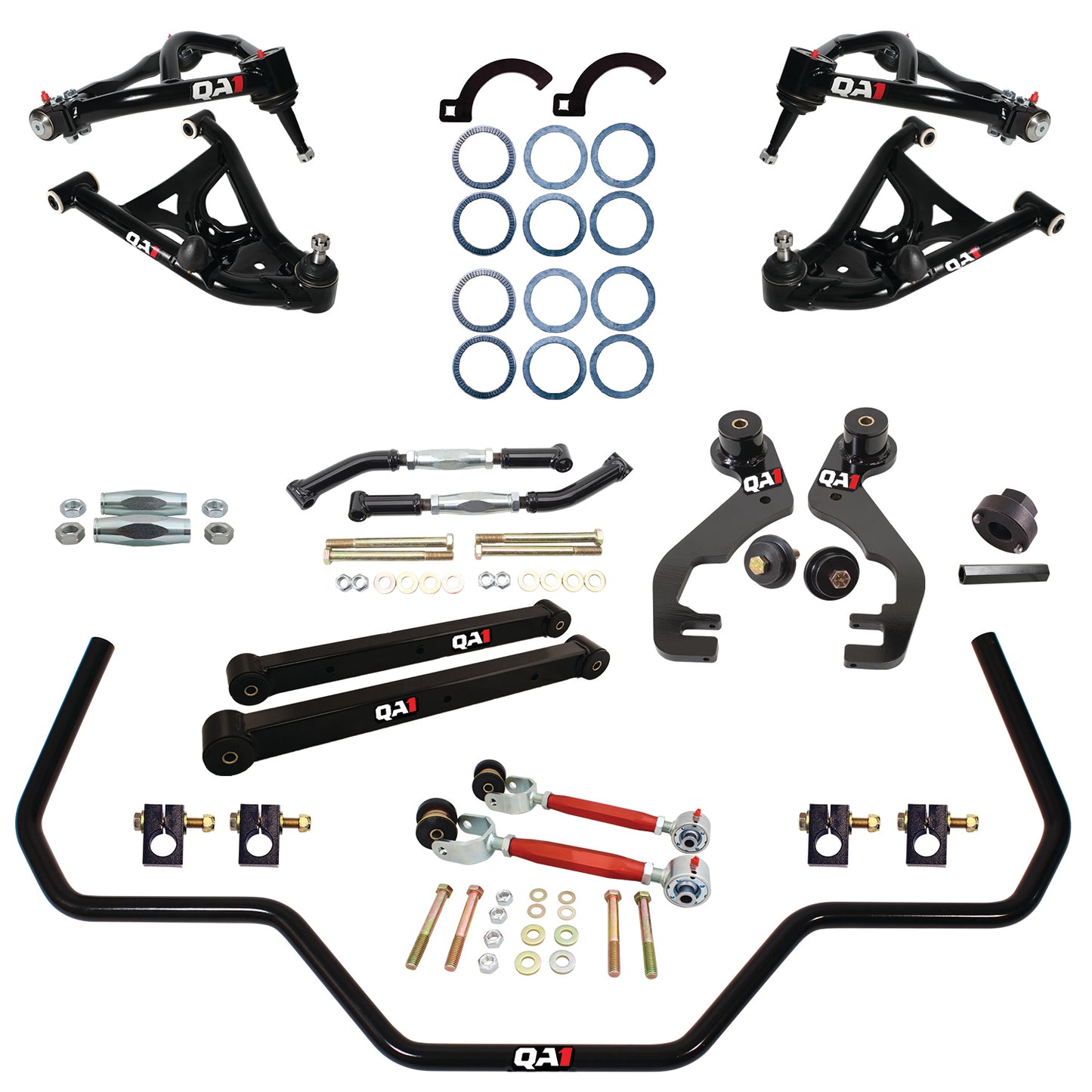 QA1 78-88 GM G-Body Level 2 Drag Kit 2.0 w/o Shocks DK32-GMG1