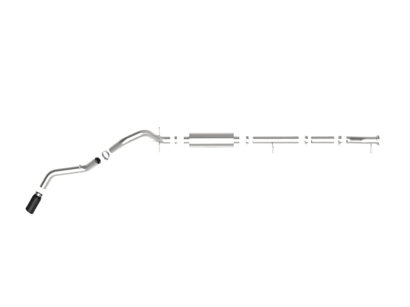aFe Apollo GT Series 4in 409SS Cat-Back 20-21 GM 2500/3500HD V8-6.6L L8T - Black Tip 49-44123-B 49-44123-B Photo - Unmounted
