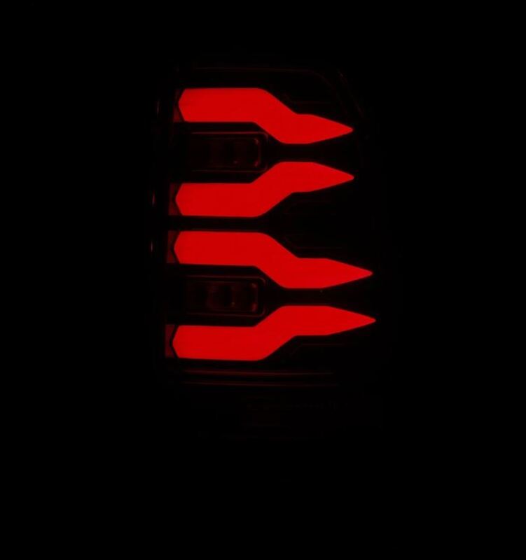 AlphaRex 97-03 Ford F150 / 99-16 Ford F250/F350/F450/F550 LUXX-Series LED Tail Lights - Alpha-Black 658001 658001 User 3