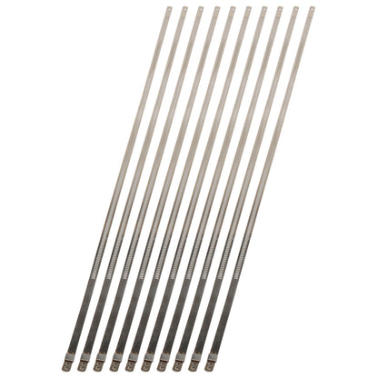 DEI Stainless Steel Positive Locking Tie 1/4in (7mm) x 20in - 10 per pack 10210 10210 Photo - Primary