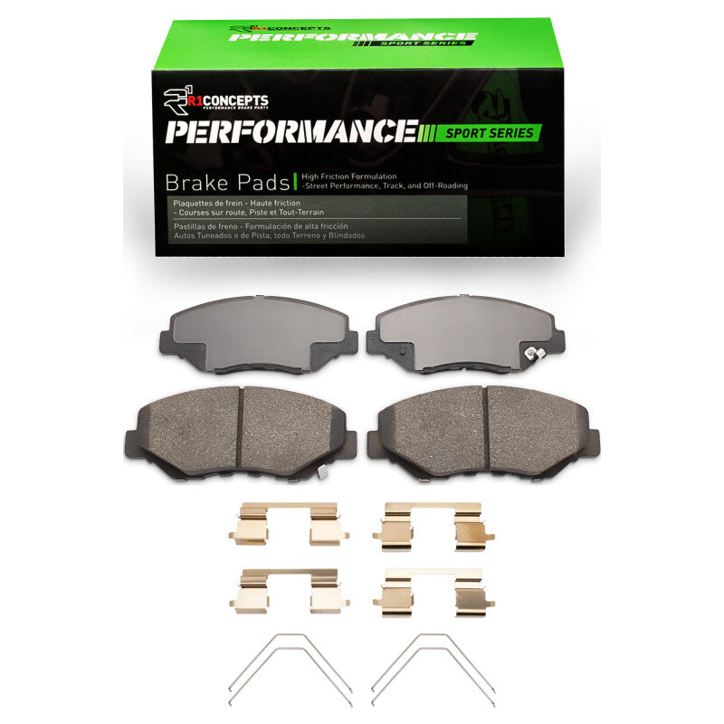 R1 Concepts RNC Performance Sport Brake Pads Brakes, Rotors & Pads Brake Pads - Performance main image