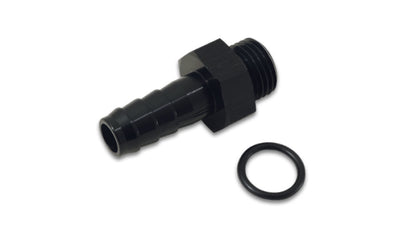 Vibrant Aluminum Male -6AN ORB to 3/8in Barb w/O-Ring - Anodized Black 11317 11317 Photo - Primary