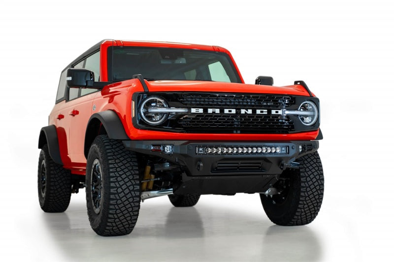 Addictive Desert Designs 2021+ Ford Bronco Stealth Fighter Front Bumper w/ Winch Mount F230142210103 F230142210103 Photo - Mounted
