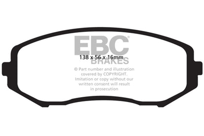 EBC Disc Brake Pad Set UD1188 Photo - Primary
