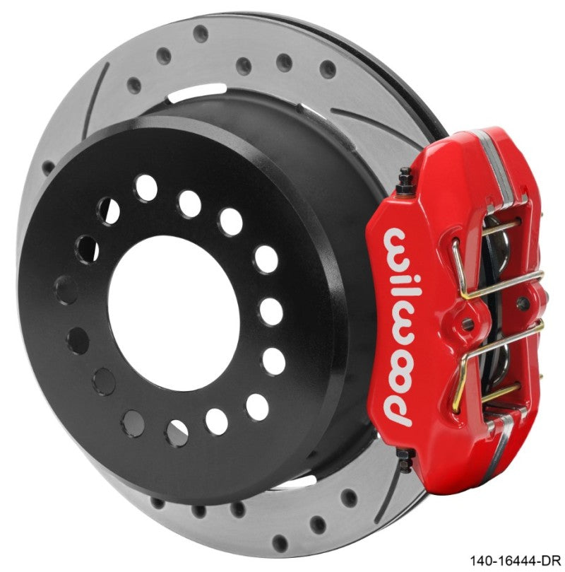 Wilwood Chevrolet 7-5/8in Rear Axle Dynapro Disc Brake Kit 11in Drilled/Slotted Rotor -Red Caliper 140-16444-DR 140-16444-DR User 1