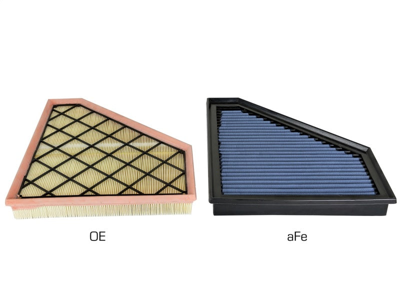 aFe Air Filter - Magnum FLOW PRO 5R, OE Replacement for Cadillac ATS 13-17 30-10264 Photo - Unmounted