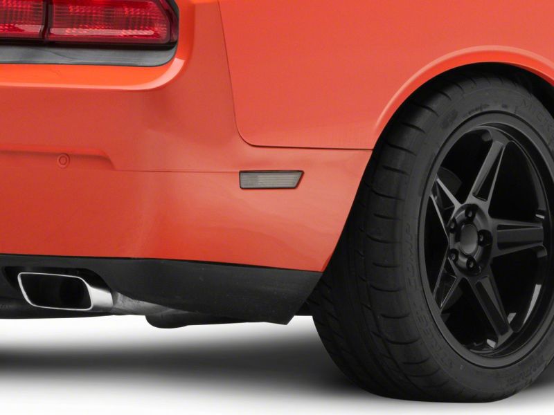 Raxiom 08-14 Dodge Challenger Axial Series Side Marker Lamps- Smoked CH17670 CH17670 Photo - Close Up