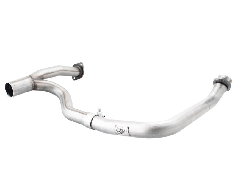 aFe Twisted Steel Y-Pipe 2 IN to 2-1/2 In Aluminized Steel Exhaust System 48-06207 Photo - Primary