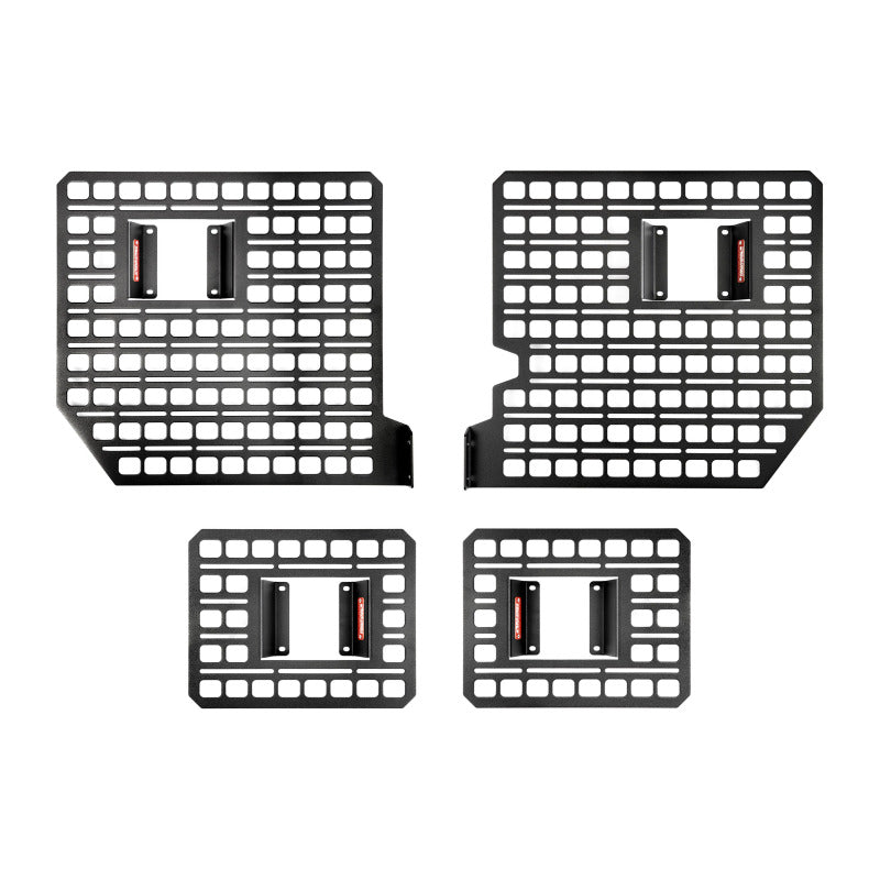 BuiltRight Industries 2015+ Ford F-150 / Raptor Full Bedside Rack - 4pc Set 102005 102005 Photo - Primary